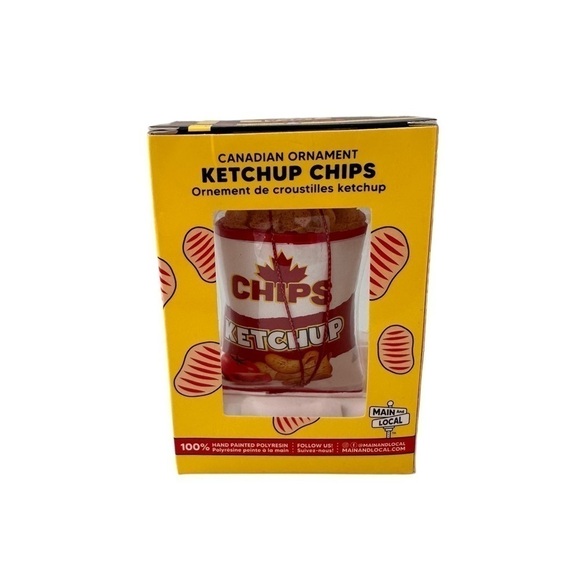 Christmas Ornament Canadian Ketchup Chips - Picture 3 of 8